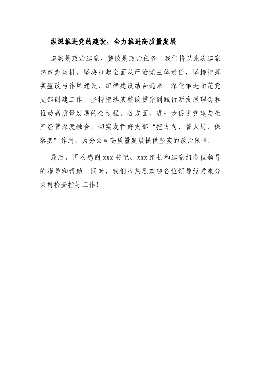 在巡察反馈会议上的表态发言.docx，第3页预览