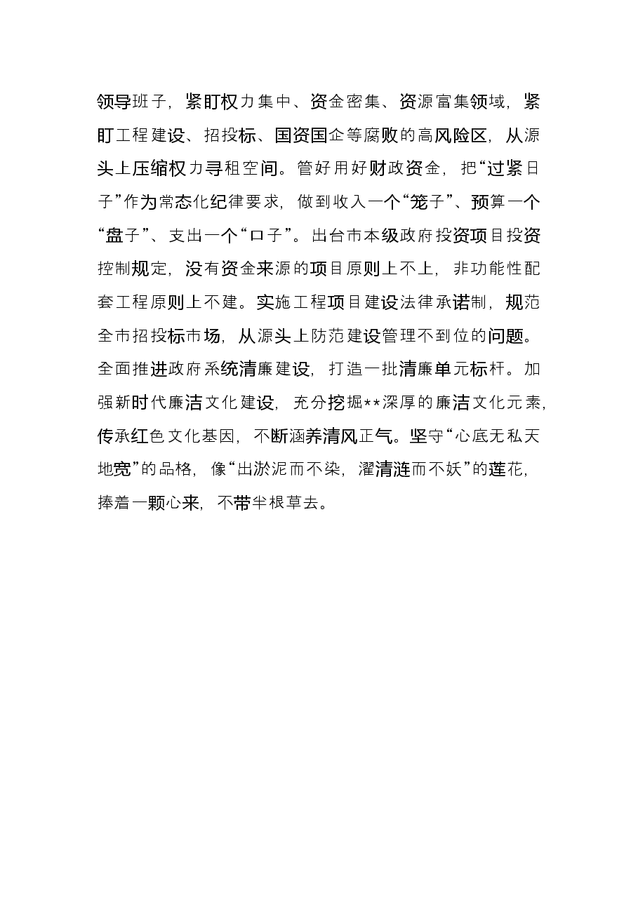 政府班子以案促改研讨发言提纲.docx,第4页预览