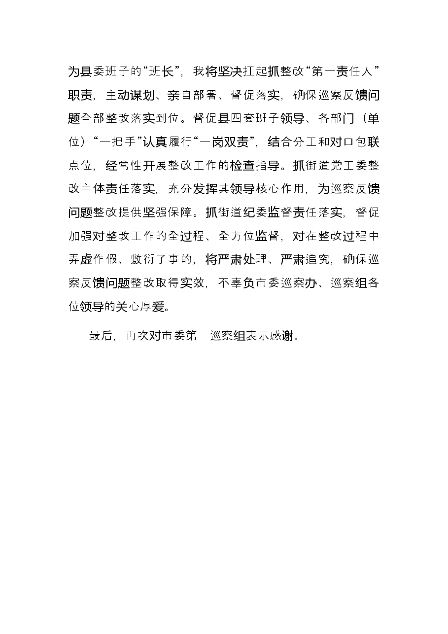 县委书记在市委巡察反馈会上的表态发言.docx,第3页预览