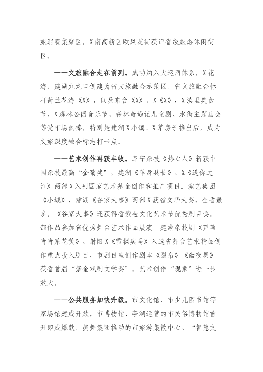 2021年度全市文化广电和旅游工作总结.docx,第2页预览