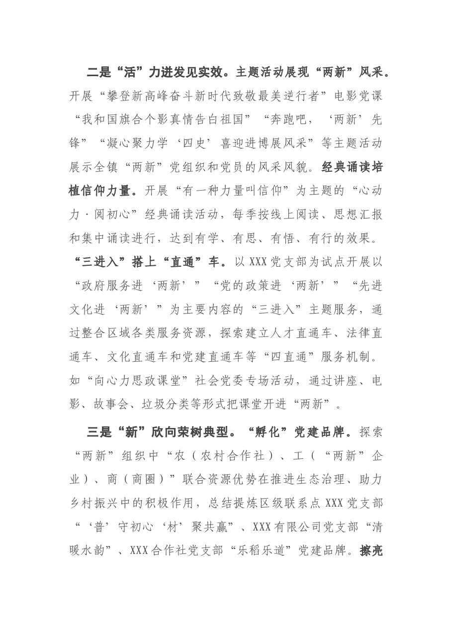 镇领导在“两新”党建座谈会上的发言.docx，第2页预览