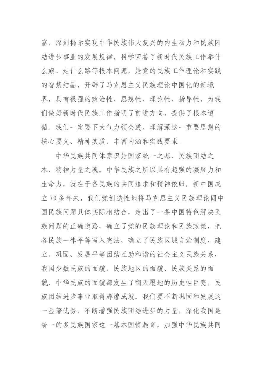 中央民族工作研讨材料.docx,第2页预览