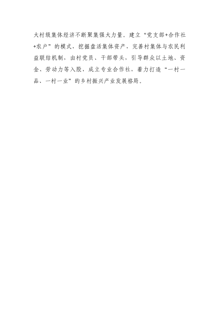发展壮大村级集体经济经验交流发言.docx,第3页预览