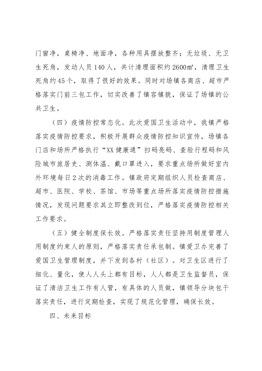 XX镇2022年爱国卫生工作总结.docx,第3页预览