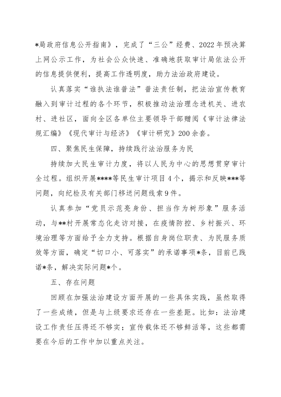 2022年度党组书记述法工作总结.docx,第4页预览
