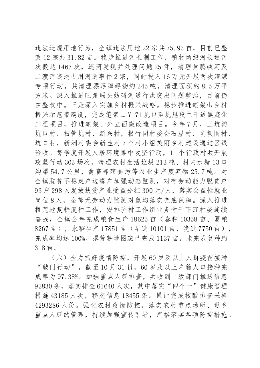 XX镇2022年工作总结及2023年工作安排.docx,第4页预览