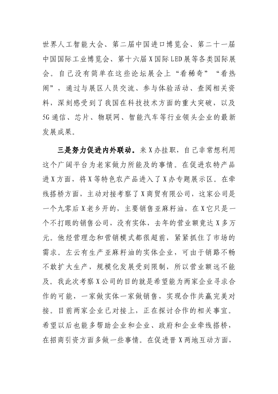 党外干部实践锻炼工作总结.docx,第4页预览