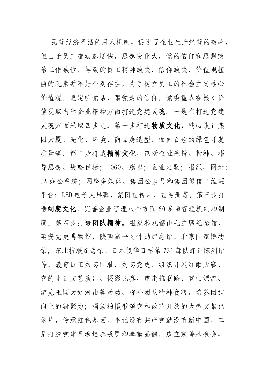 党企深度融合促进经济快速发展--民营投资集团党建工作总结.docx，第3页预览