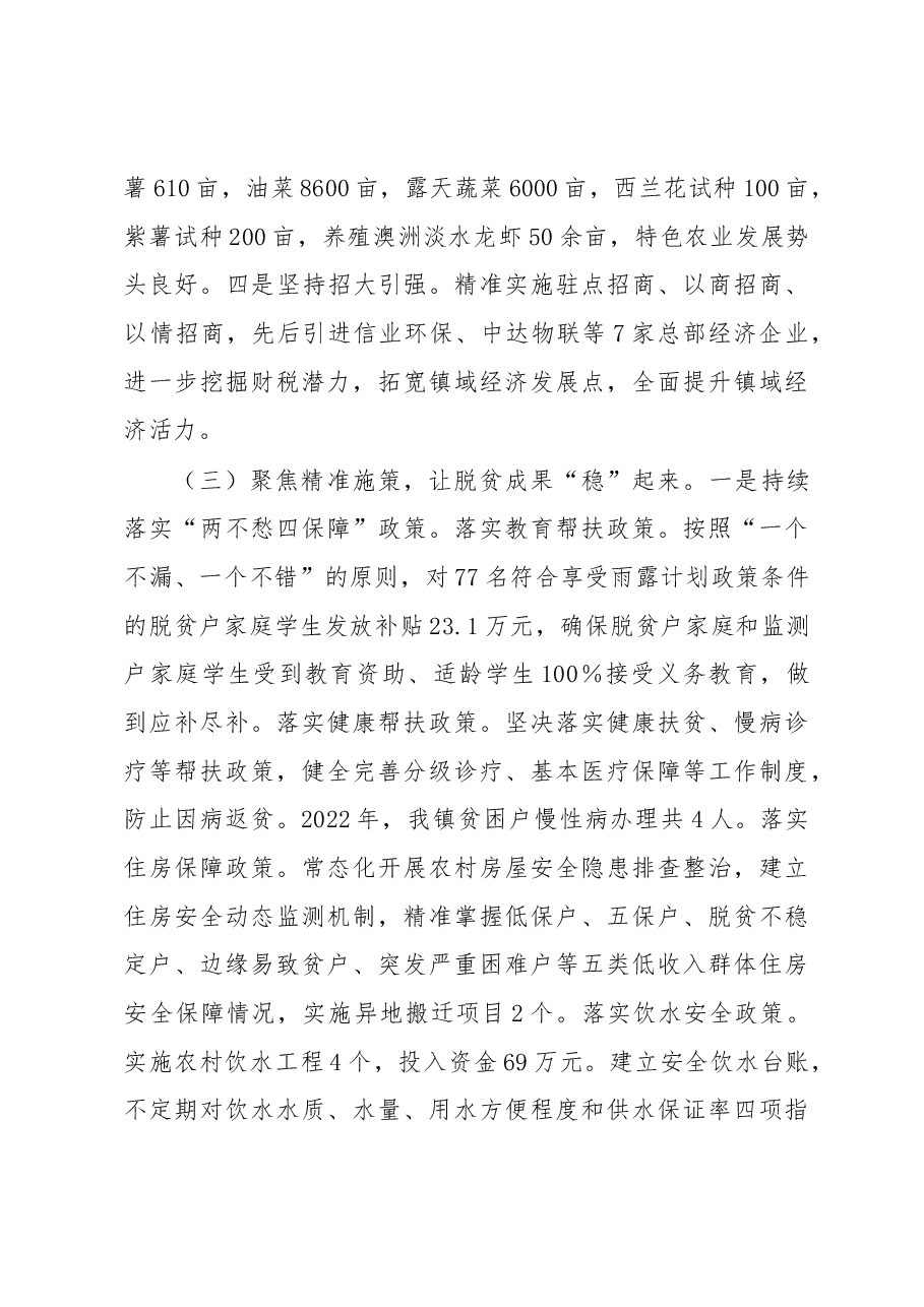 X镇2022年工作总结及2023年工作计划.docx,第4页预览