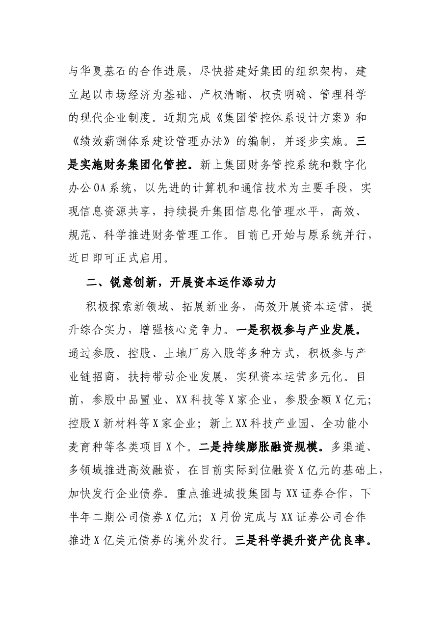 城投集团工作总结.docx,第3页预览