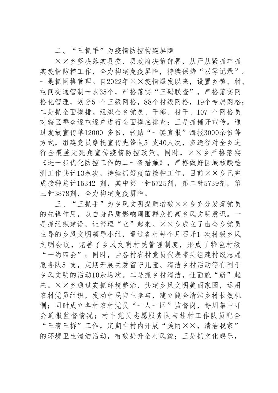 2022年乡党建工作总结.doc，第2页预览