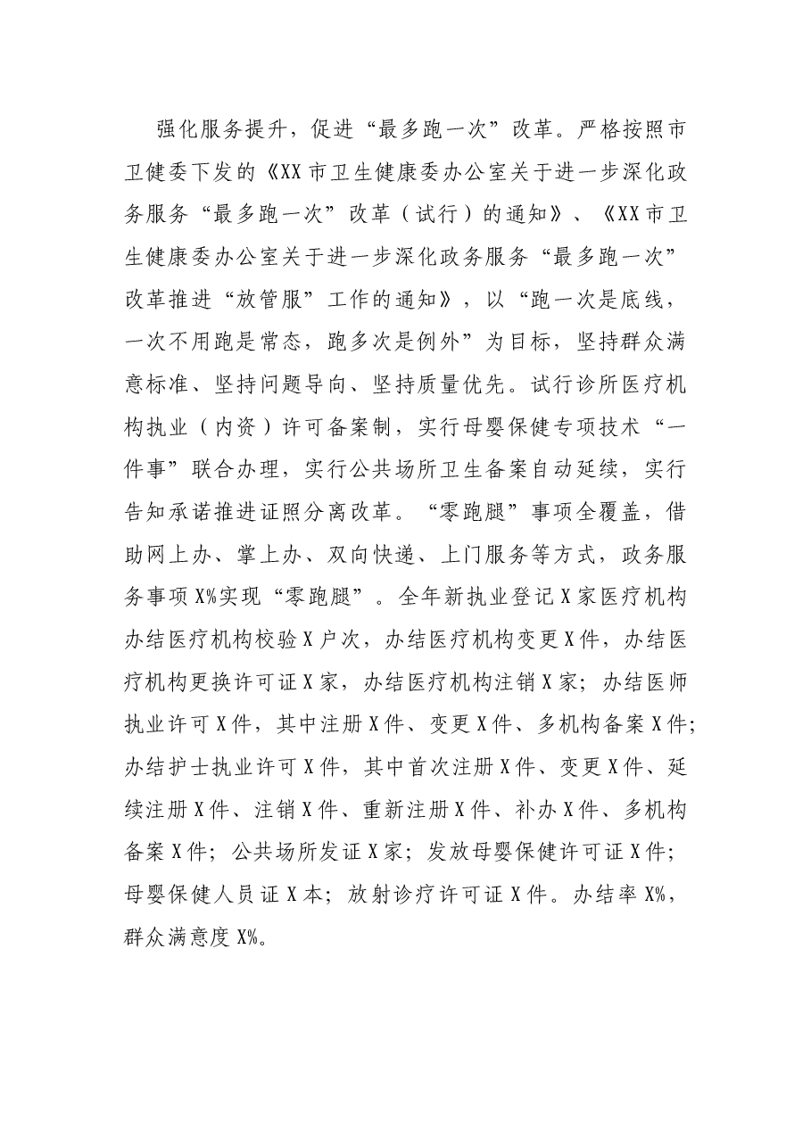 X区卫生健康局X年行政执法工作总结.docx,第2页预览