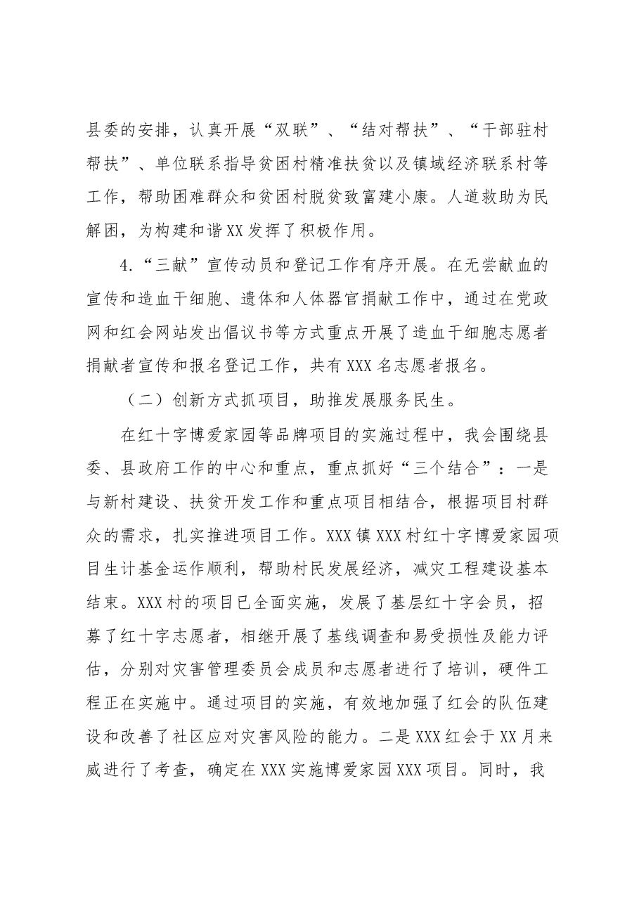 红十字会工作总结和下一年工作计划.docx,第3页预览