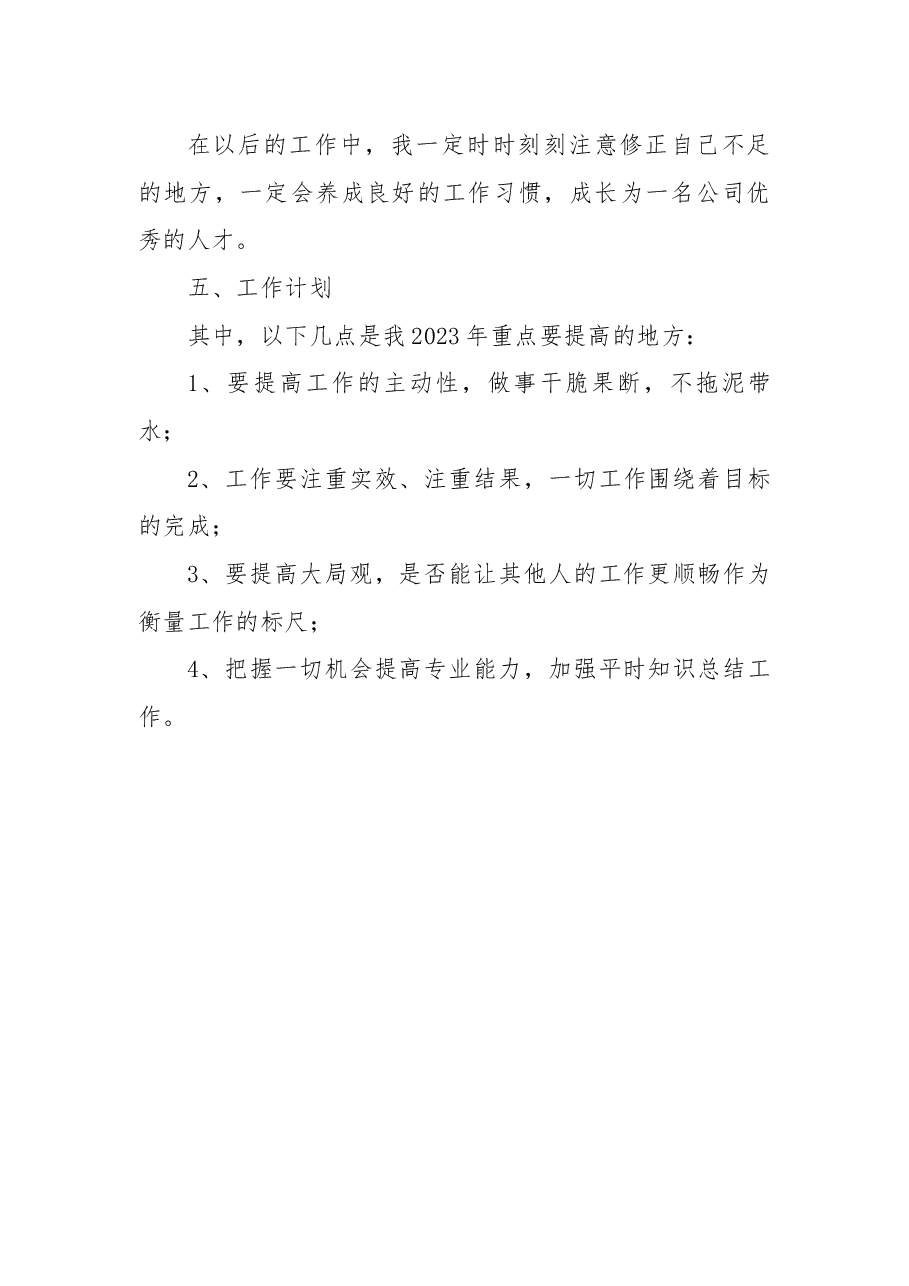 2022年公司个人新人年终工作总结.docx,第4页预览