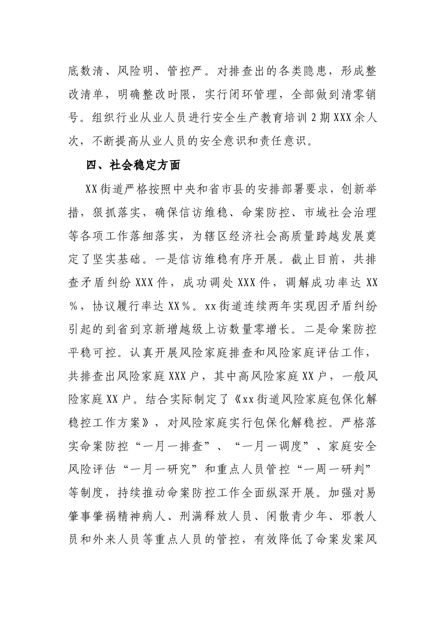 街道2021年度工作情况总结.docx,第4页预览