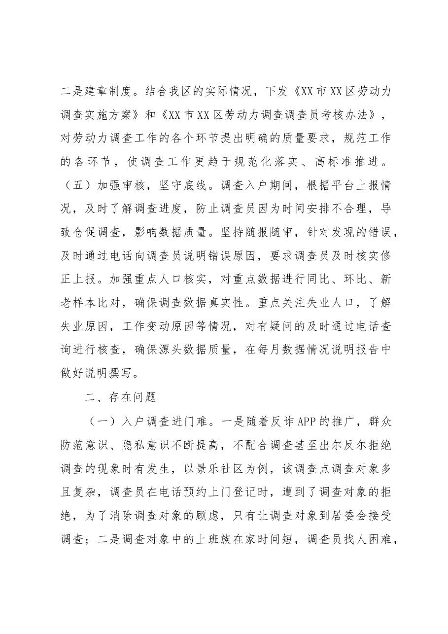 XX区2022年度劳动力调查工作总结.docx,第3页预览