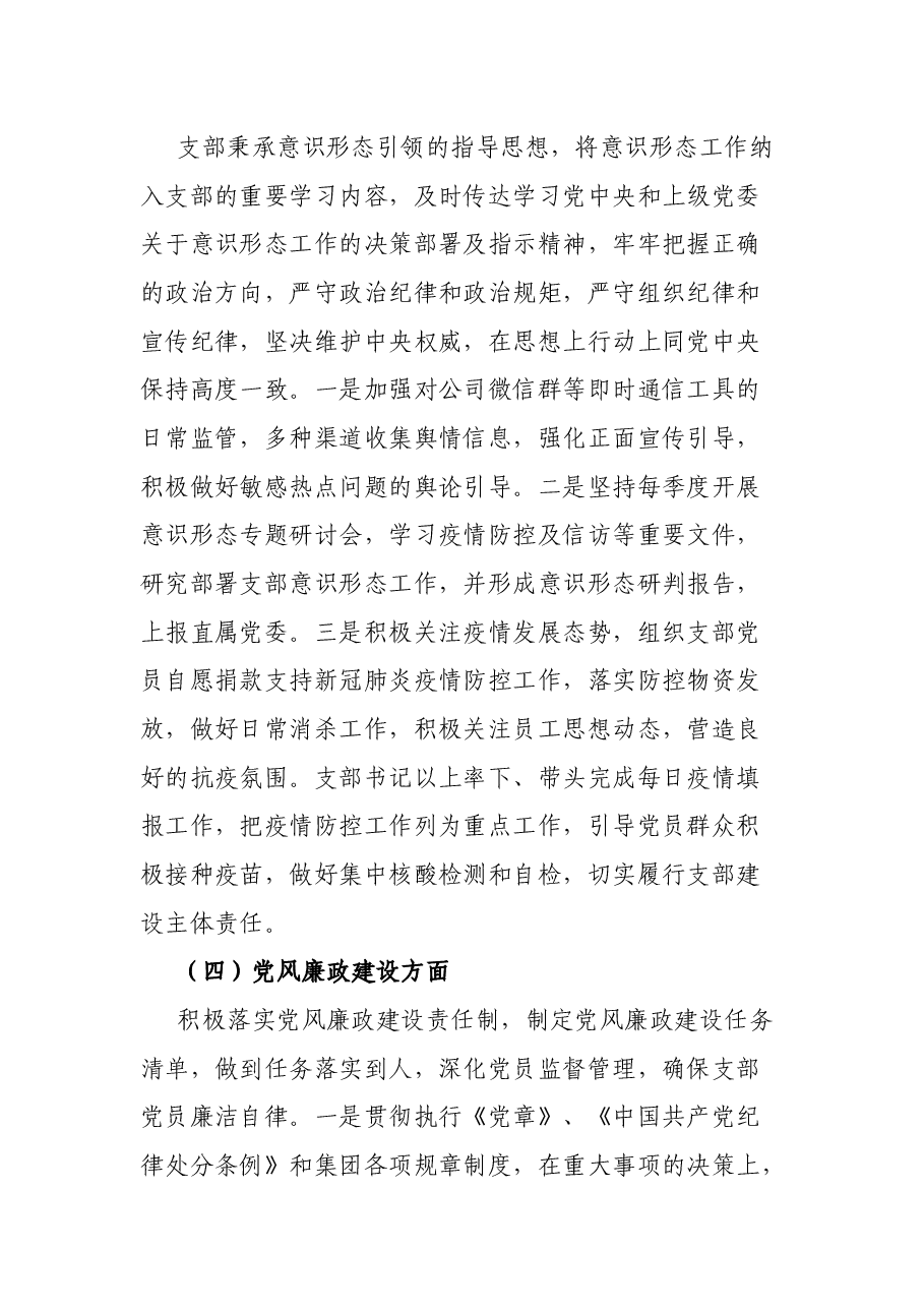 国有企业党支部三年工作总结.docx,第3页预览