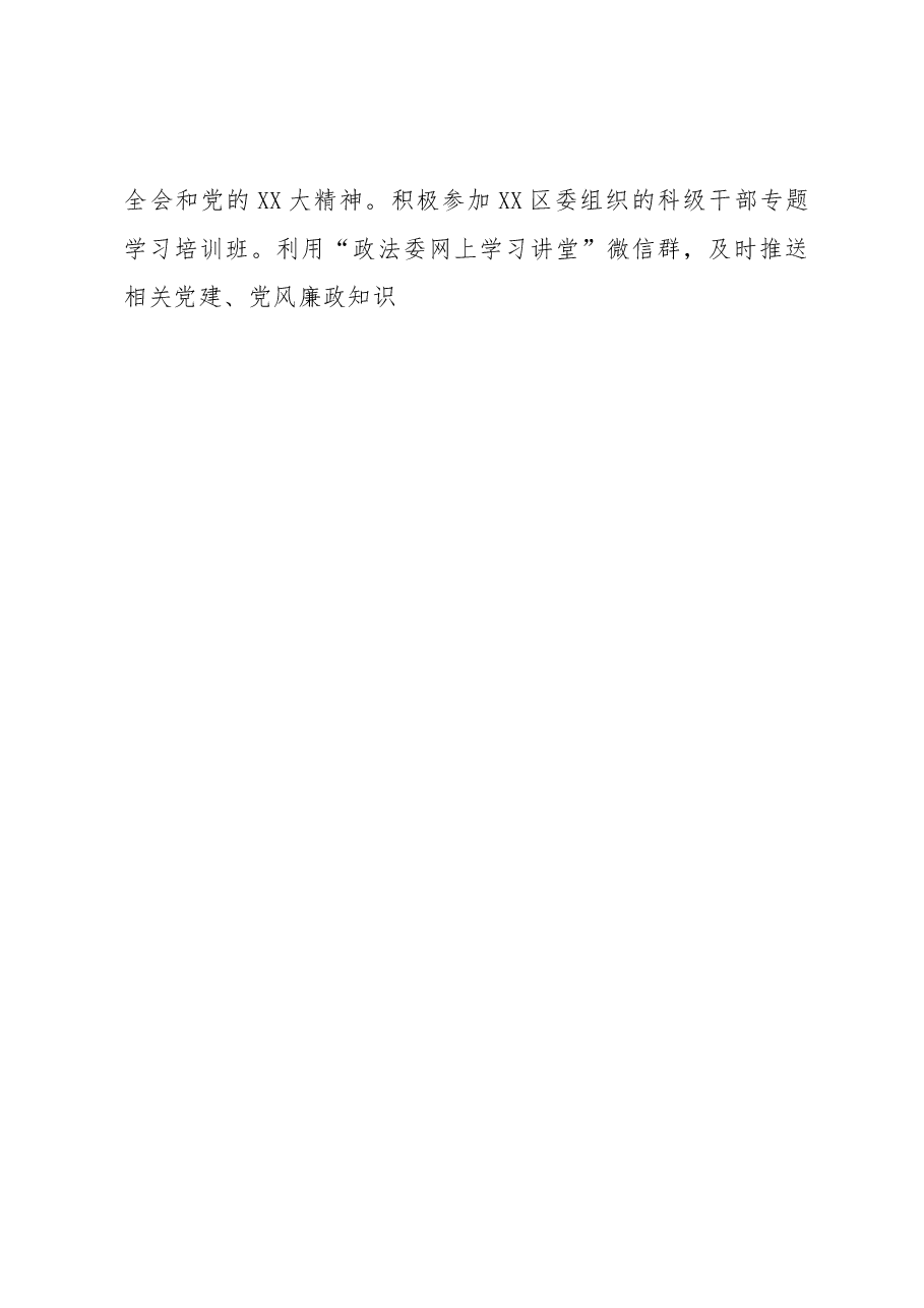 2022年政法委党支部党建工作总结.docx,第4页预览