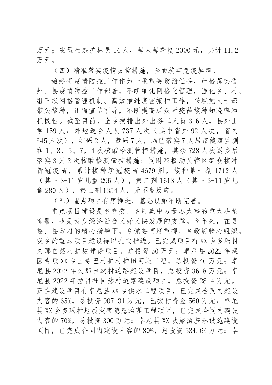 XX乡2022年工作总结及2023年工作计划.docx,第4页预览