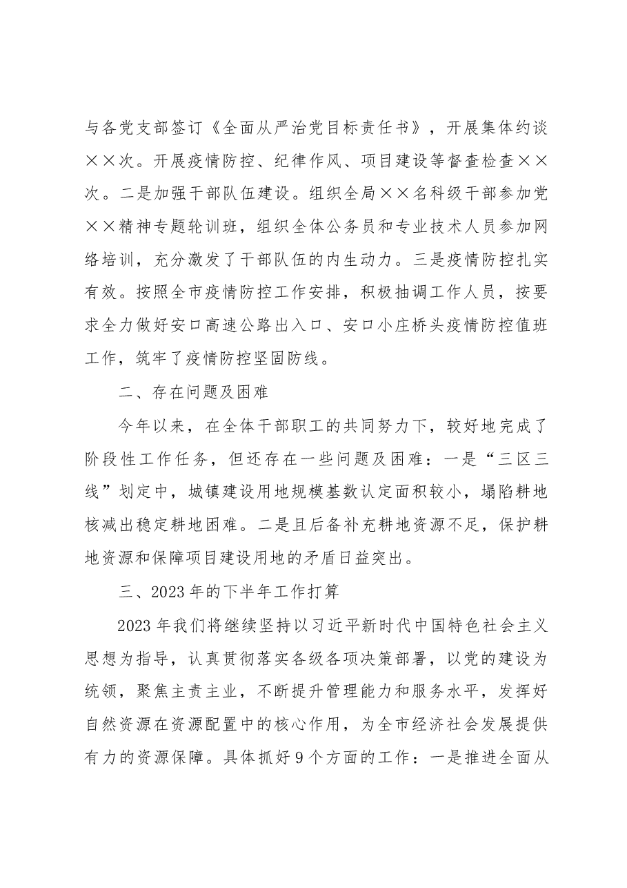 2022年自然资源局工作总结.docx,第4页预览