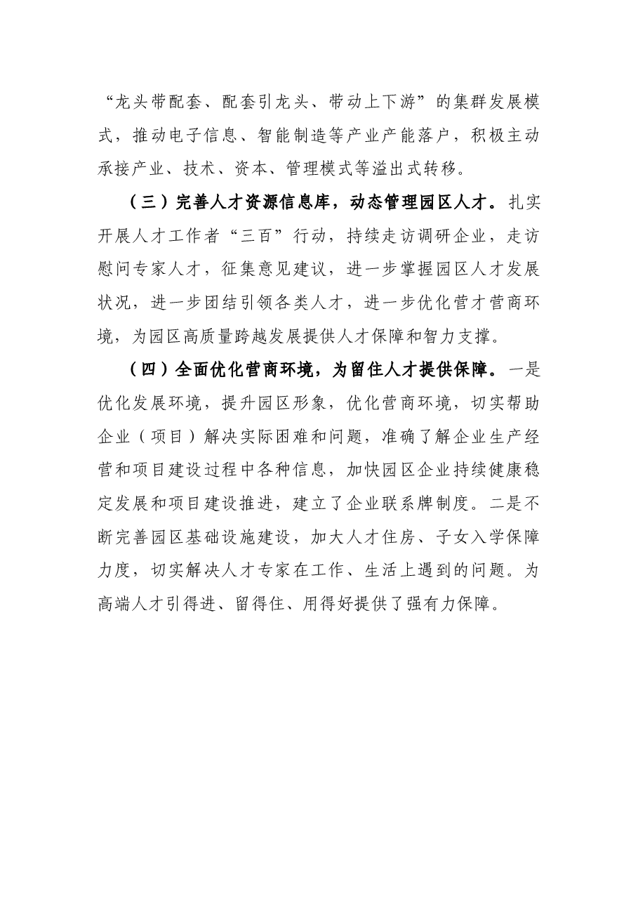 工业园区人才工作总结.docx,第4页预览
