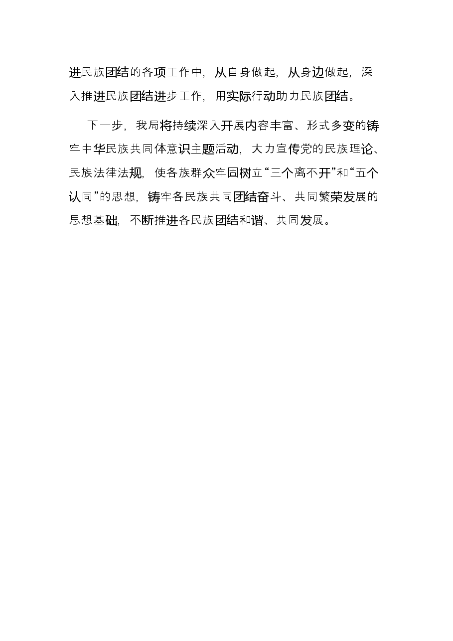民族政策宣传月开展情况总结.docx,第3页预览