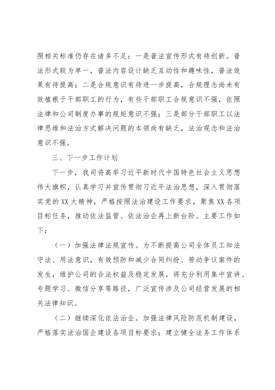 2022年度法治建设工作总结.docx,第3页预览