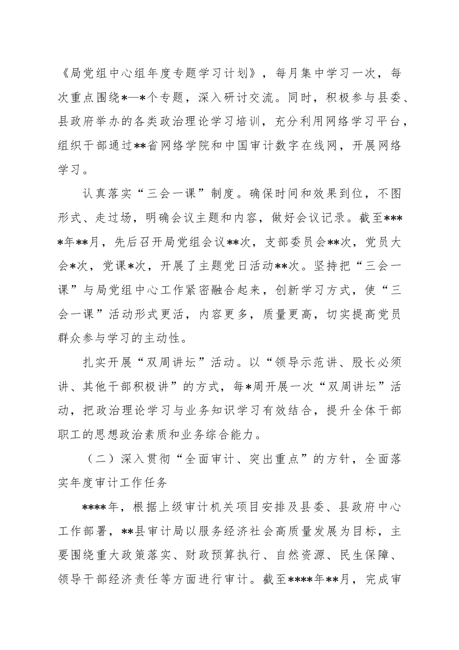 审计局2022年工作总结及2023年工作打算.docx,第2页预览