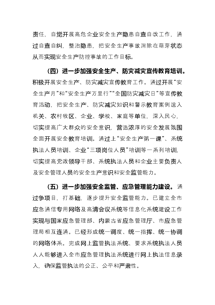市应急管理局五年总结及计划.docx,第3页预览