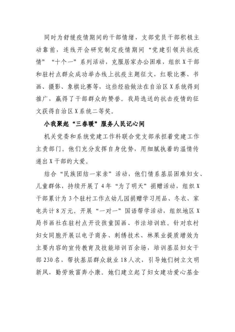 X先进党支部申报材料.docx,第4页预览