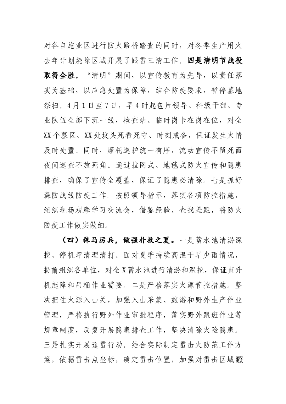 森林防火工作总结及工作思路.docx,第4页预览