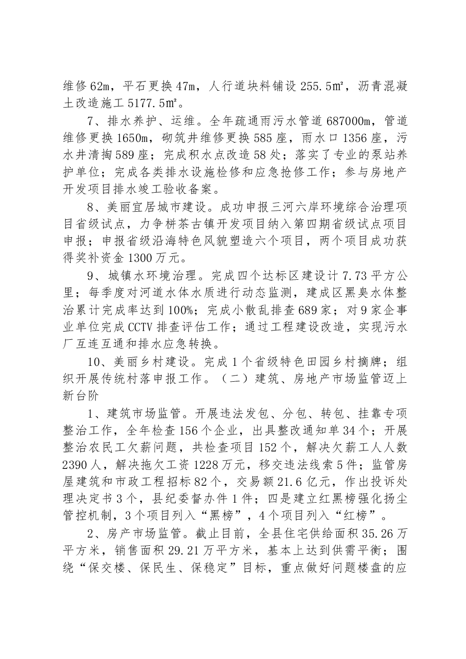 县住建局2022年工作总结2023年工作计划.docx,第2页预览