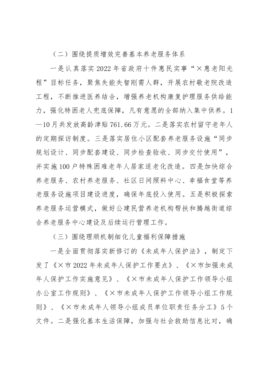 市民政局2022年工作总结和2023年工作计划.docx,第2页预览