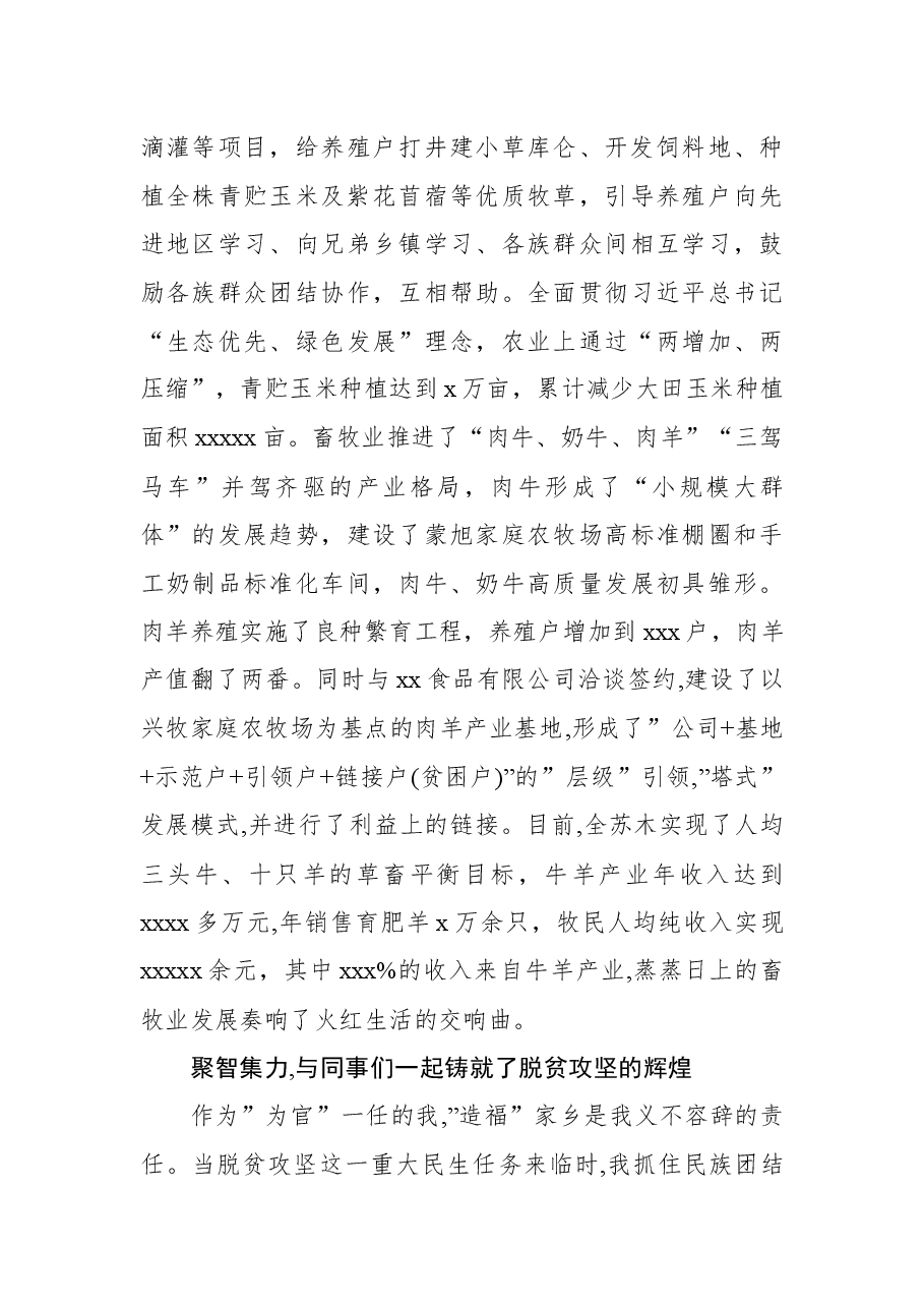 (12篇)民族团结先进个人典型事迹材料汇编.docx,第4页预览