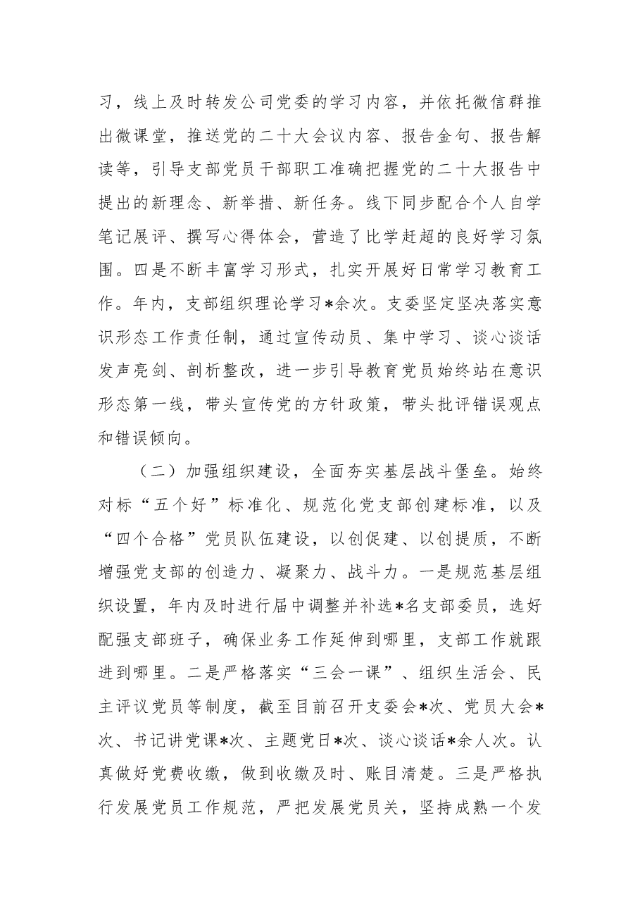 支部2022年度工作总结.docx,第2页预览