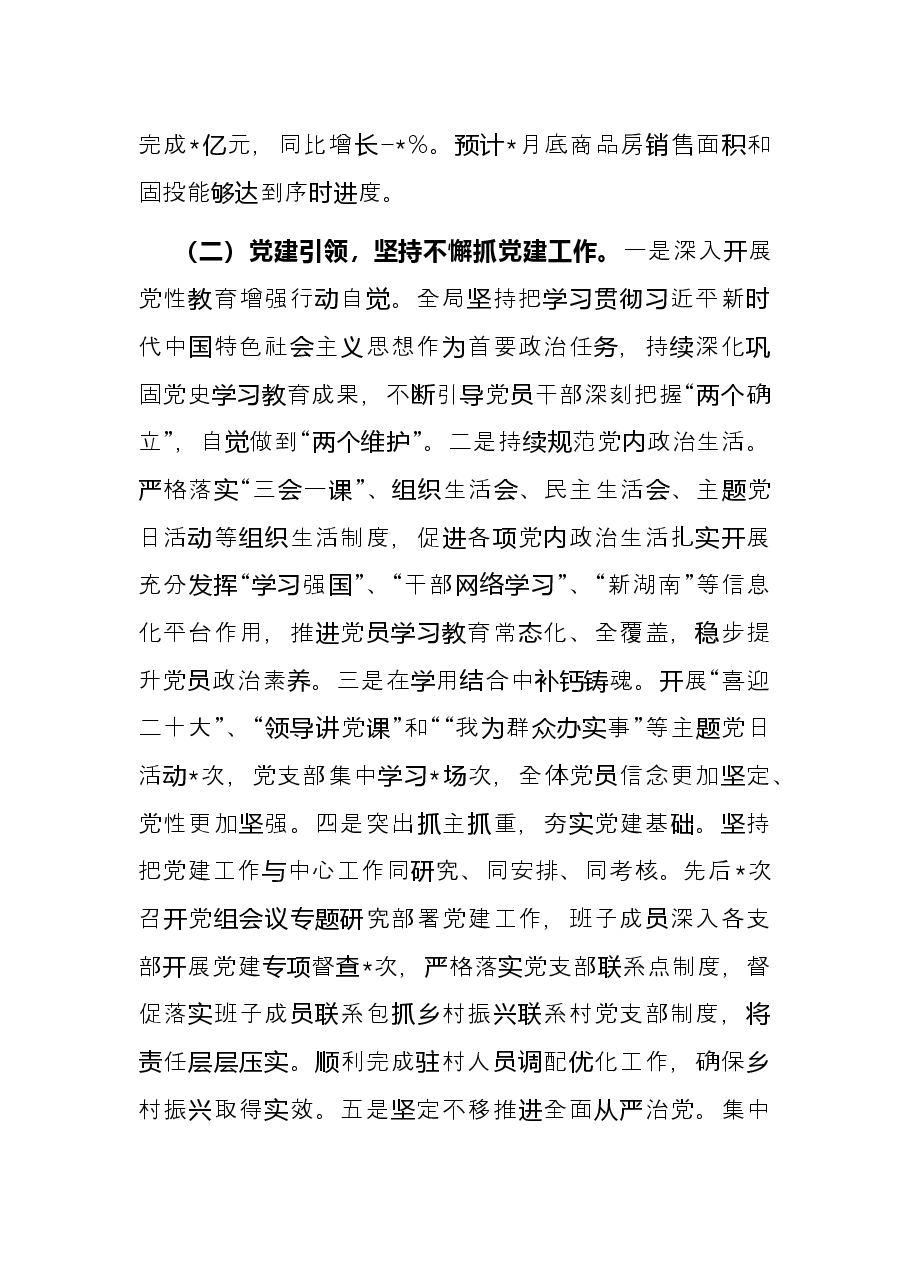 县住房和城乡建设局2022年上半年工作总结.docx,第2页预览