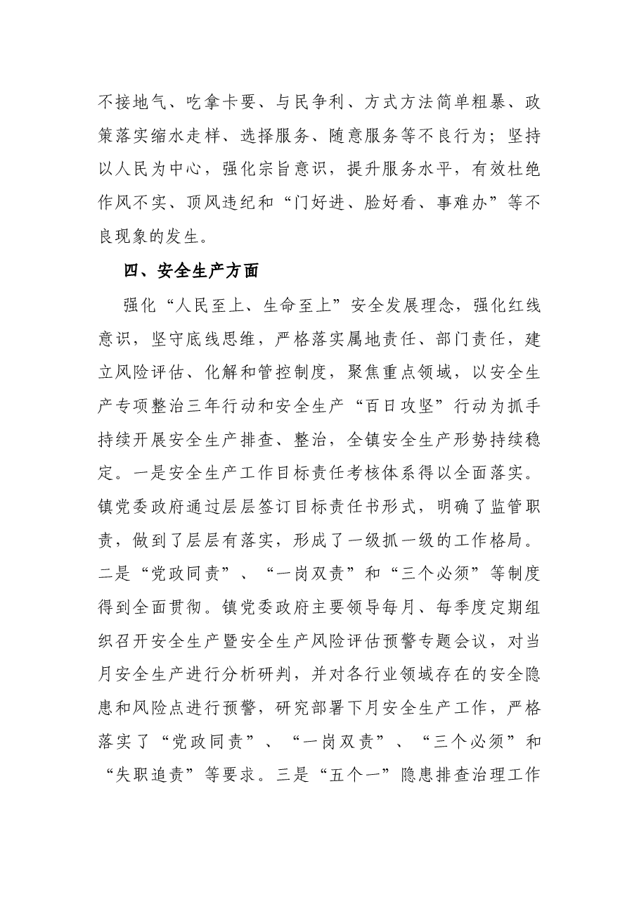 镇人民政府2021年度工作情况总结.docx，第4页预览