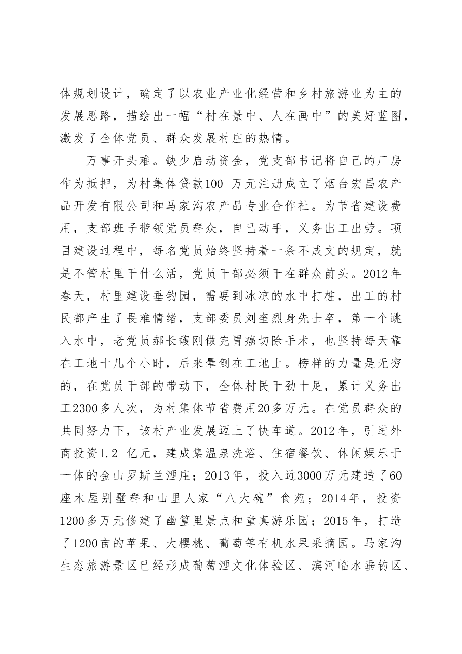 村党支部先进事迹材料.doc,第3页预览