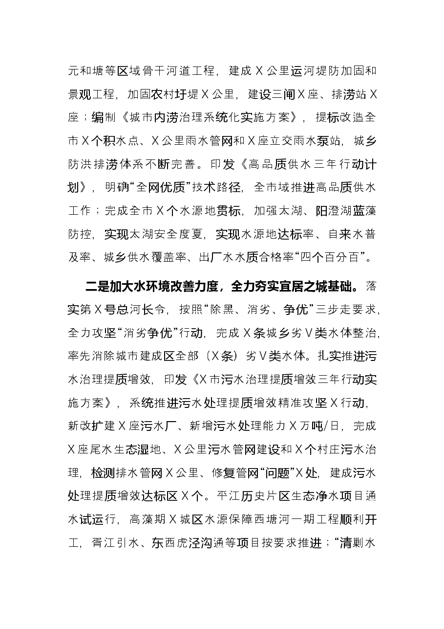 市水务局2021年工作总结和2022年工作打算.docx,第2页预览