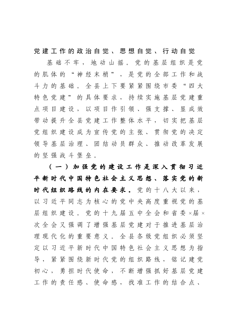 在基层党建重点项目总结交流会.docx,第2页预览