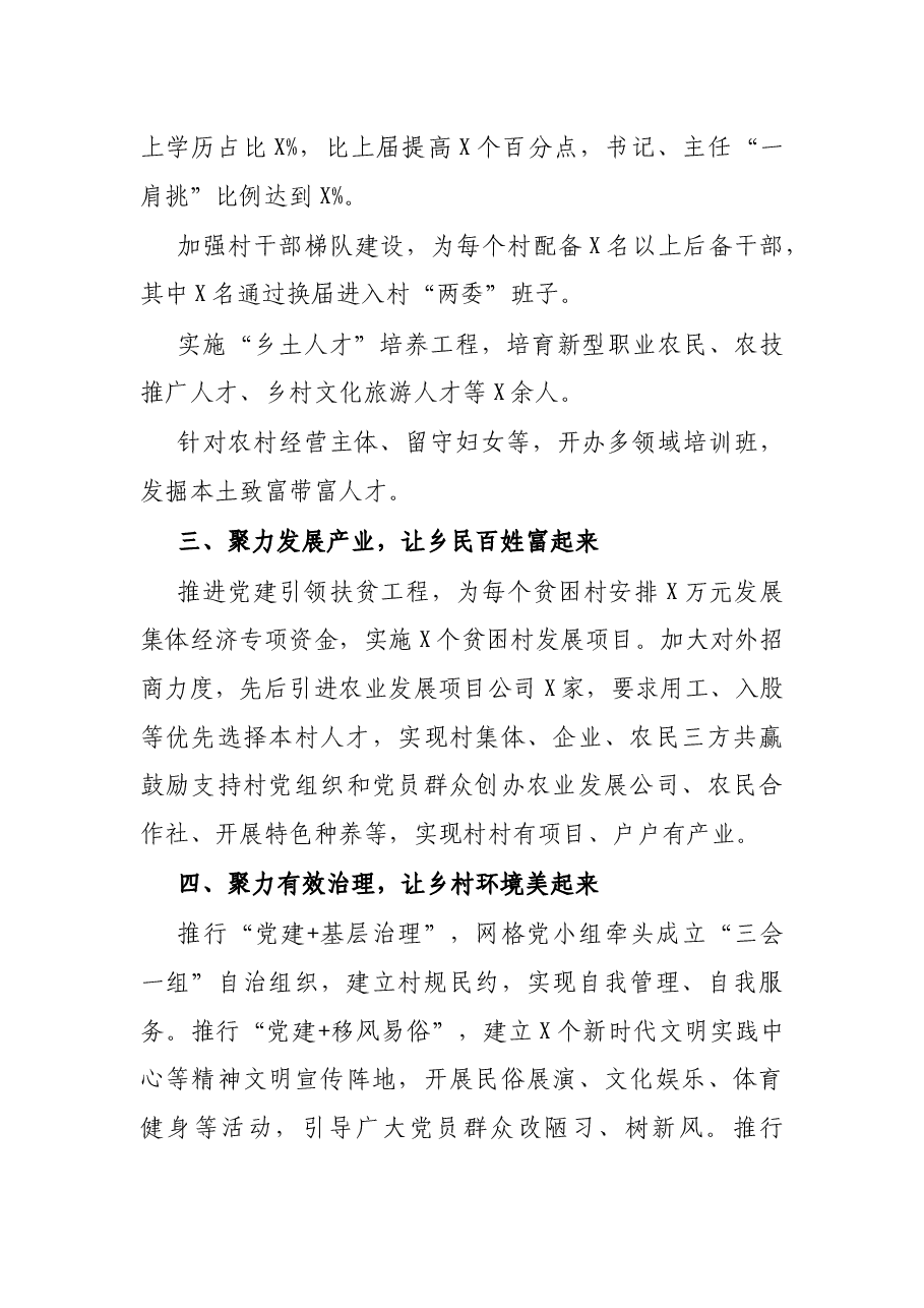 党建助力引领乡村振兴工作经验材料.docx,第2页预览
