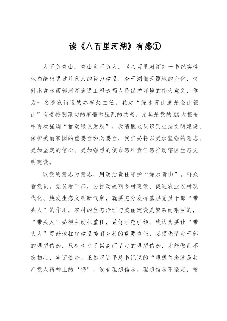(3篇)读《八百里河湖》心得体会汇编.docx,第1页预览