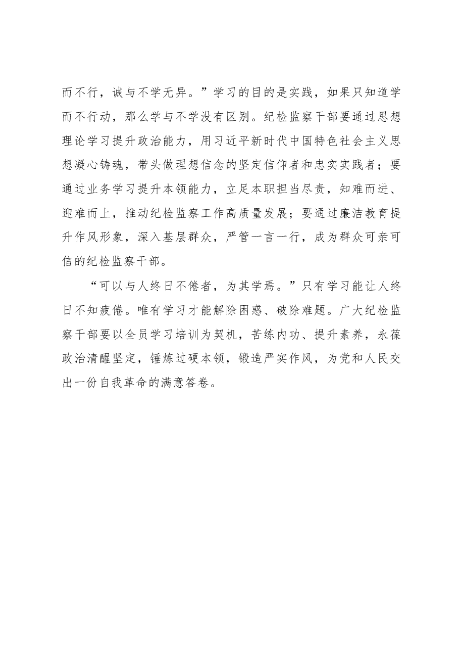 纪检监察干部队伍教育整顿学习研讨发言材料.docx,第3页预览