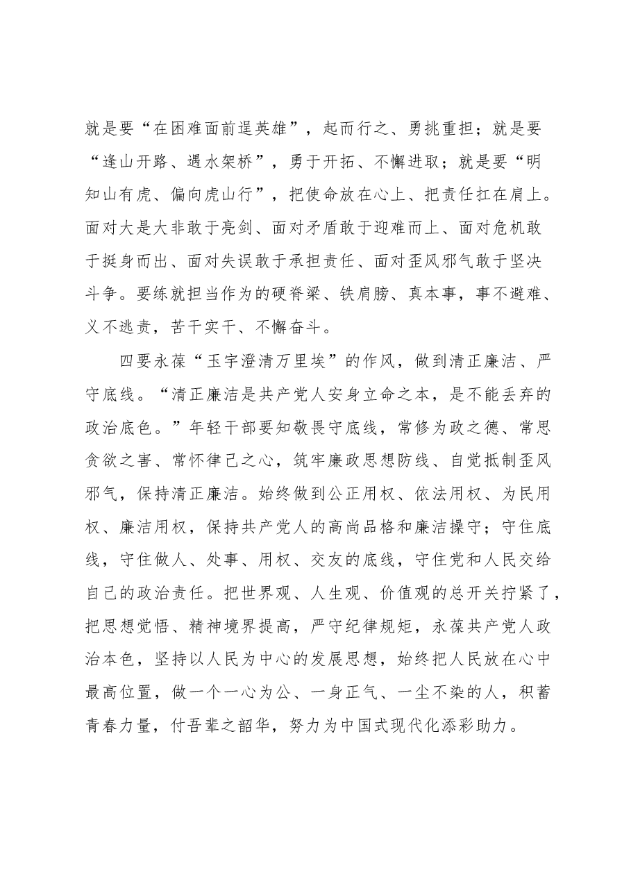 年轻干部为中国式现代化添彩助力研讨发言.docx，第3页预览