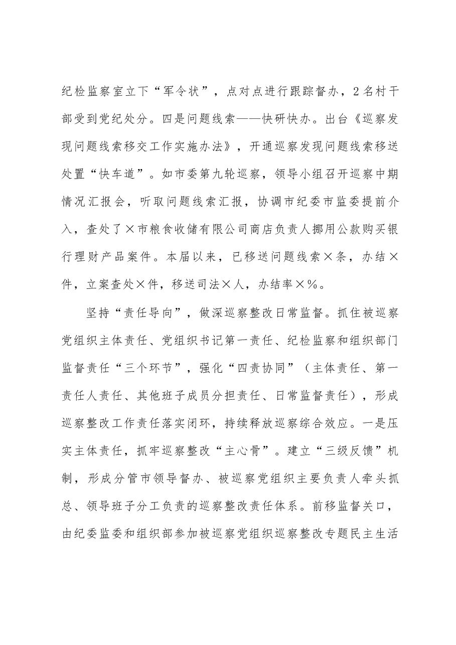 关于深化巡察整改日常监督的实践与思考.docx,第3页预览