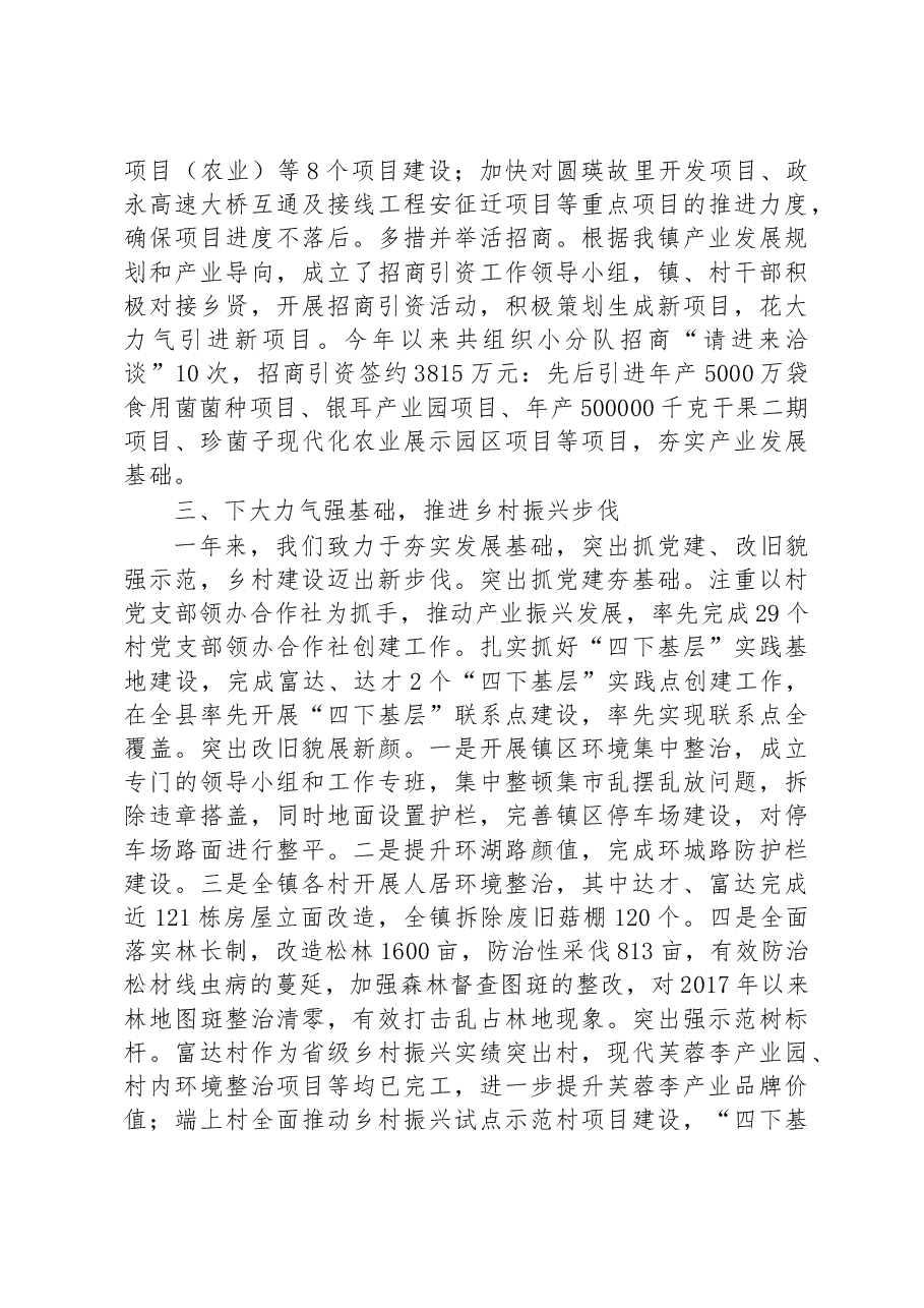 平湖镇2023年政府工作报告.docx，第3页预览