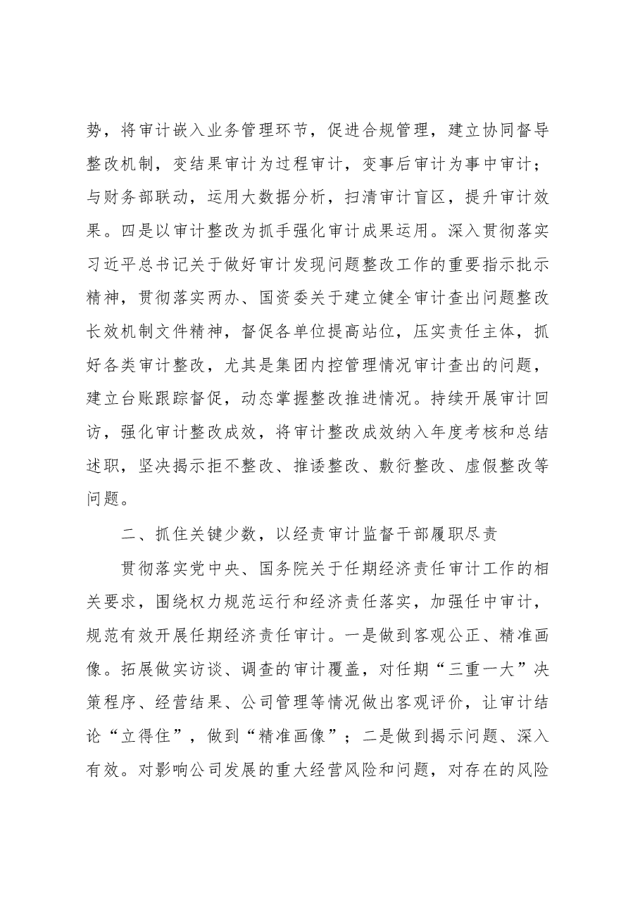 某单位2023年审计工作要点.docx,第2页预览