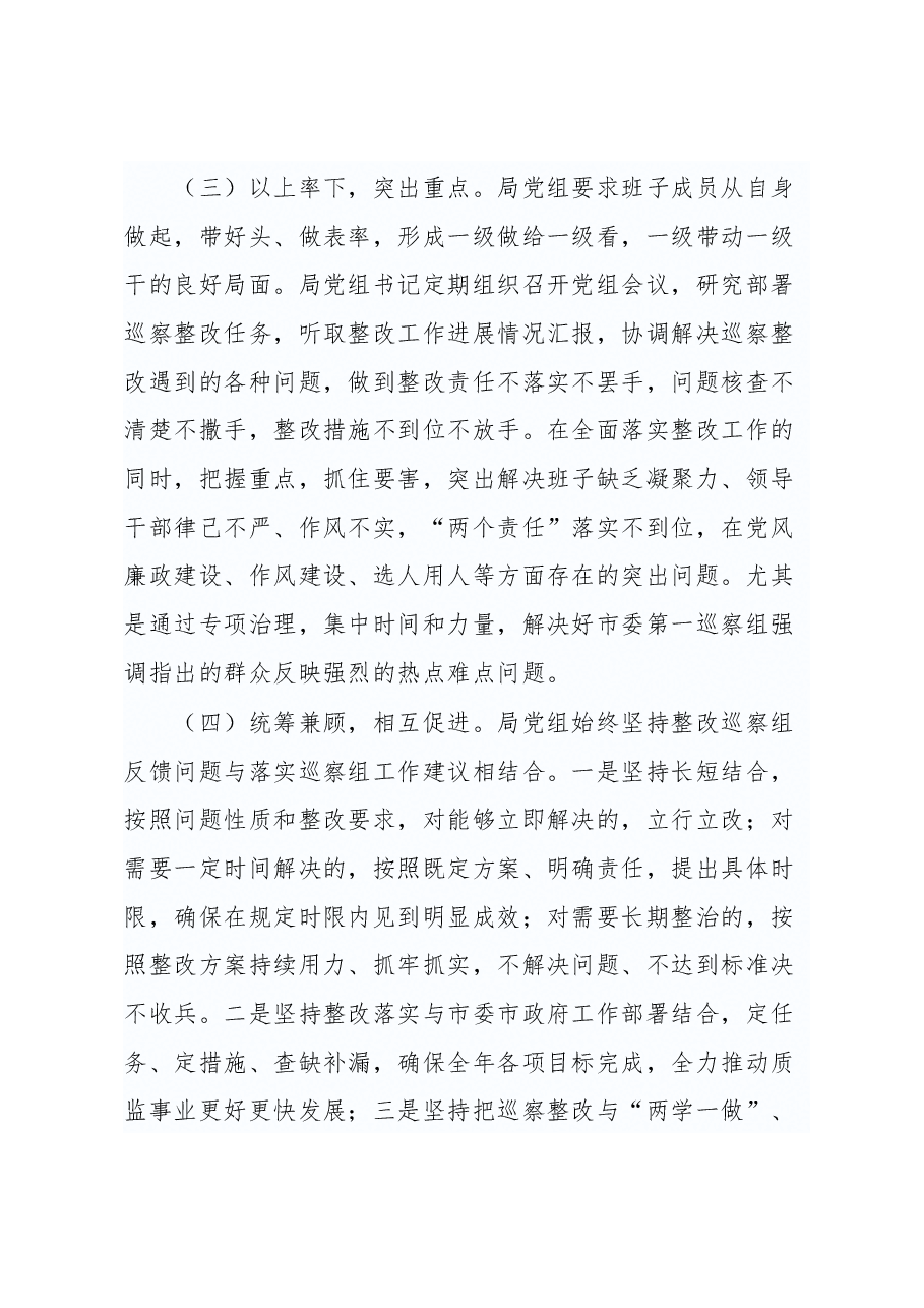 市质监局党组巡察整改情况报告.docx,第3页预览