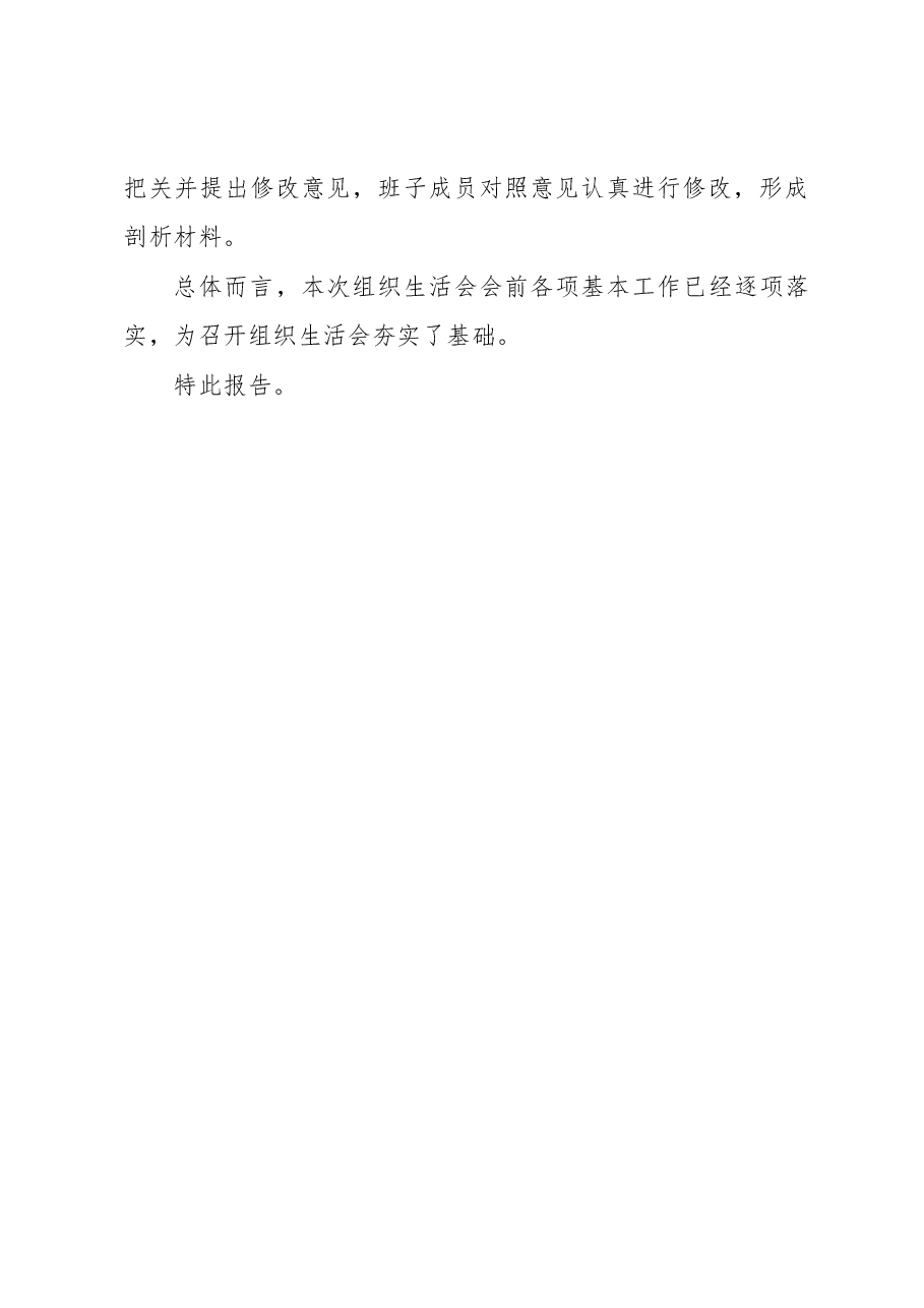 党支部2022年度组织生活会筹备情况报告.docx，第4页预览
