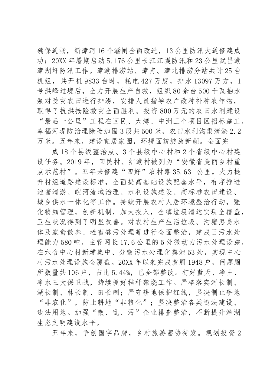漳湖镇2022年政府工作报告.docx,第3页预览